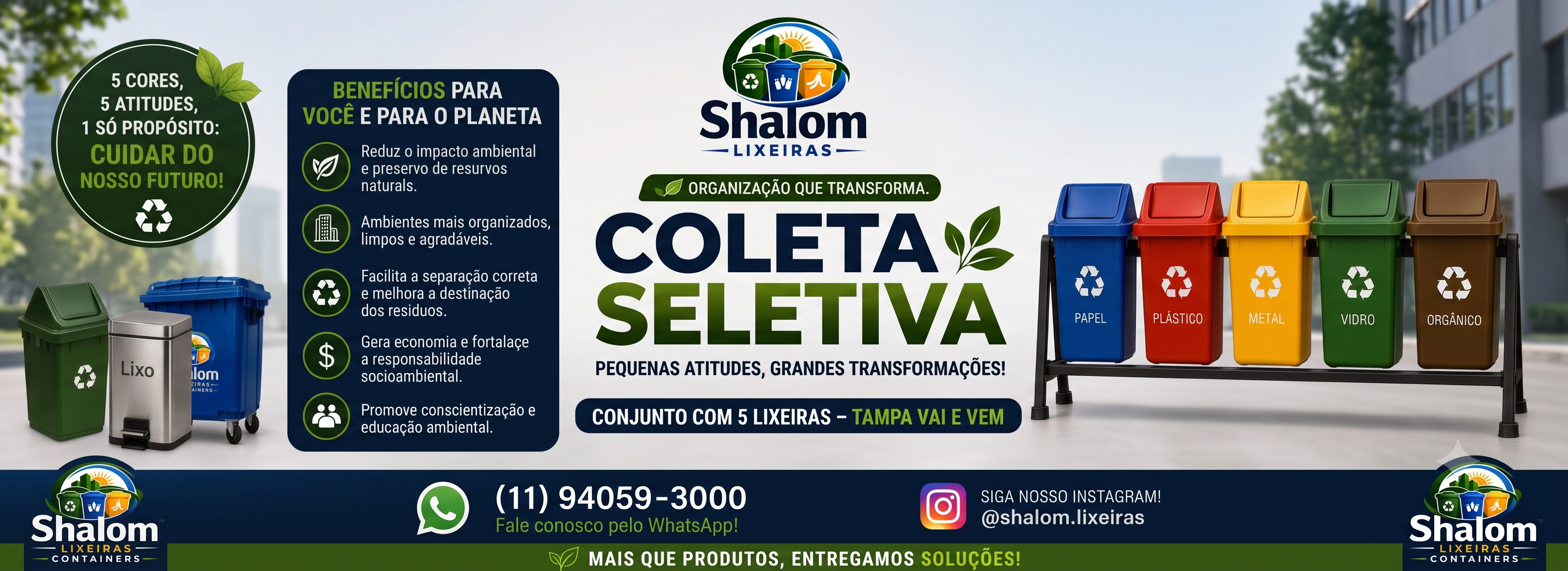 Foto de Shalom Lixeiras & Containers
